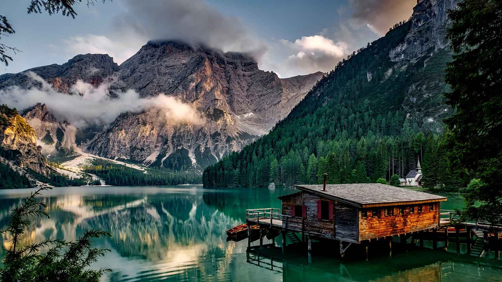 Schönster See in Italien Lago di Braies