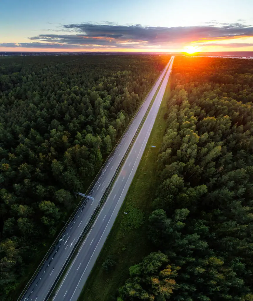 Autobahn A1 in Litauen
