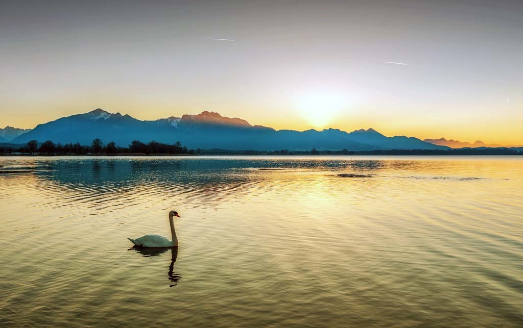 Schönste Seen in Deutschland Chiemsee
