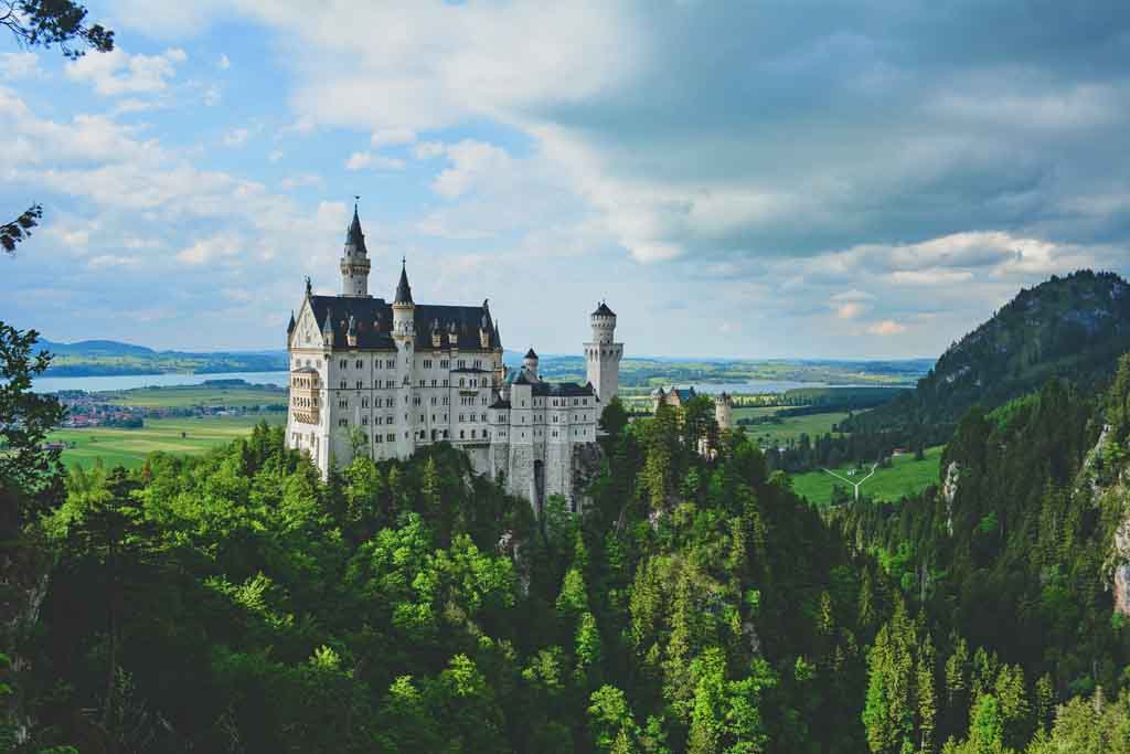 Deutschland Sehenswürdigkeiten Allgäu Schloss Neuschwanstein