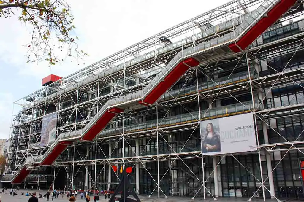 Wahrzeichen Frankreich interessante Orte Centre Georges Pompidou
