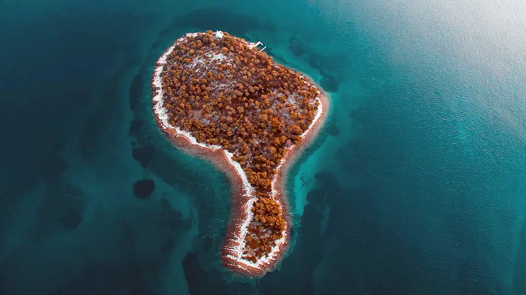 Kleine Insel im Kornaten Nationalpark
