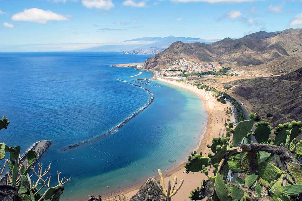 Strand in Santa Cruz de Tenerife auf Teneriffa