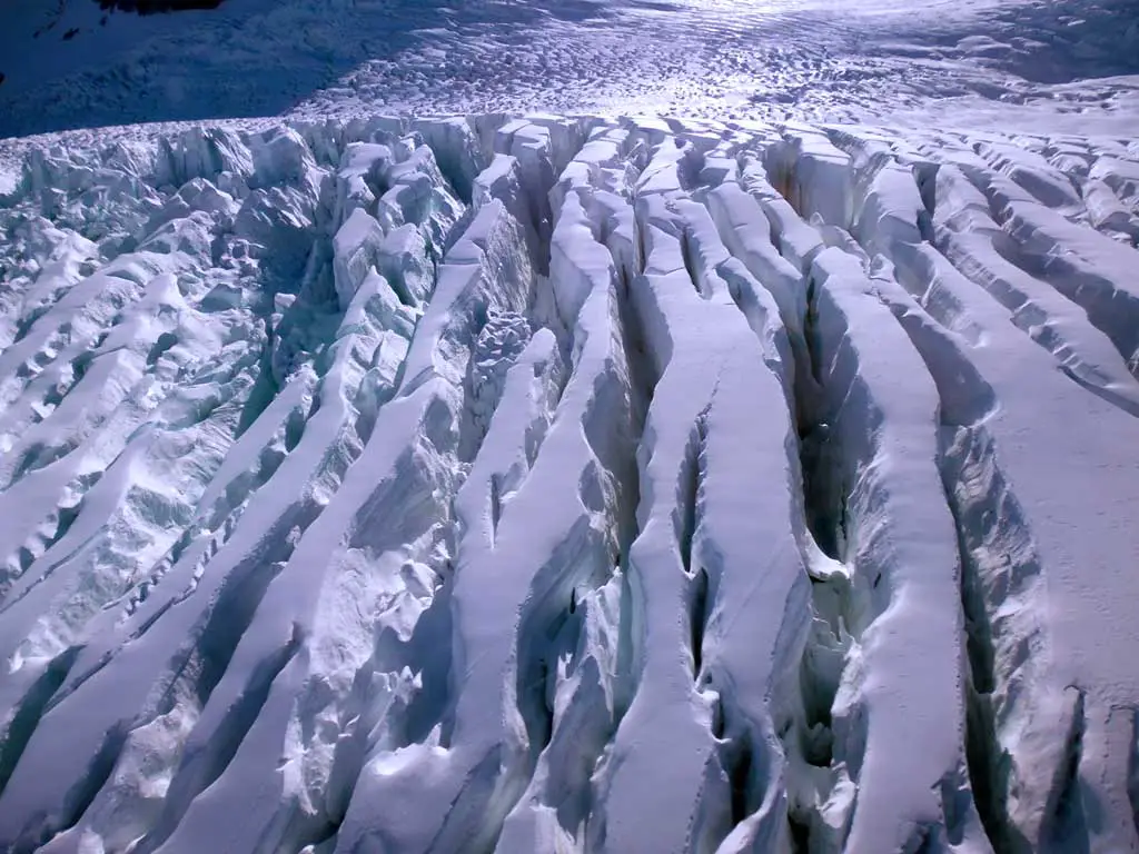 Tasman Gletscher in Neuseeland
