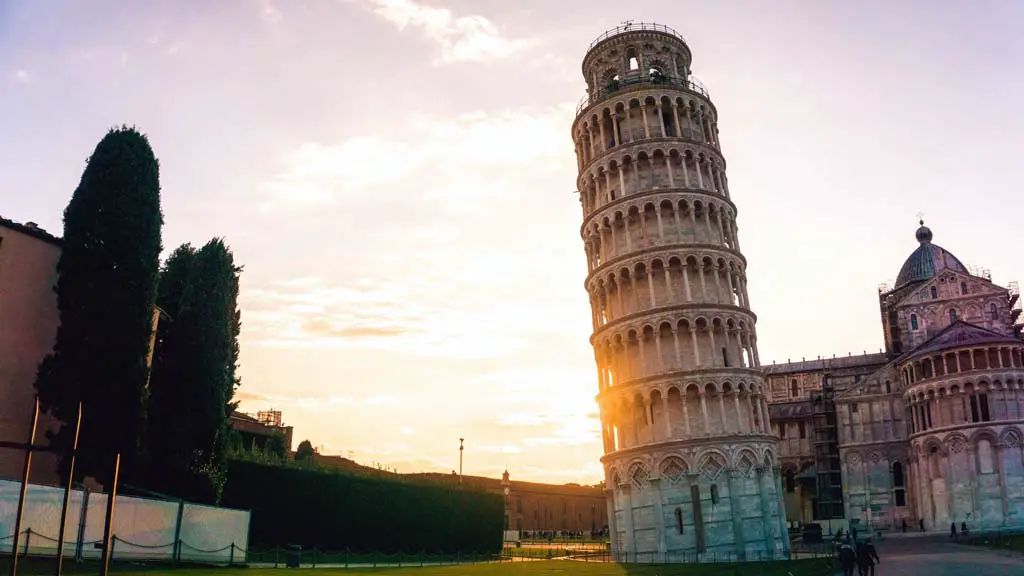 schönste Städte in Italien Turm von Pisa