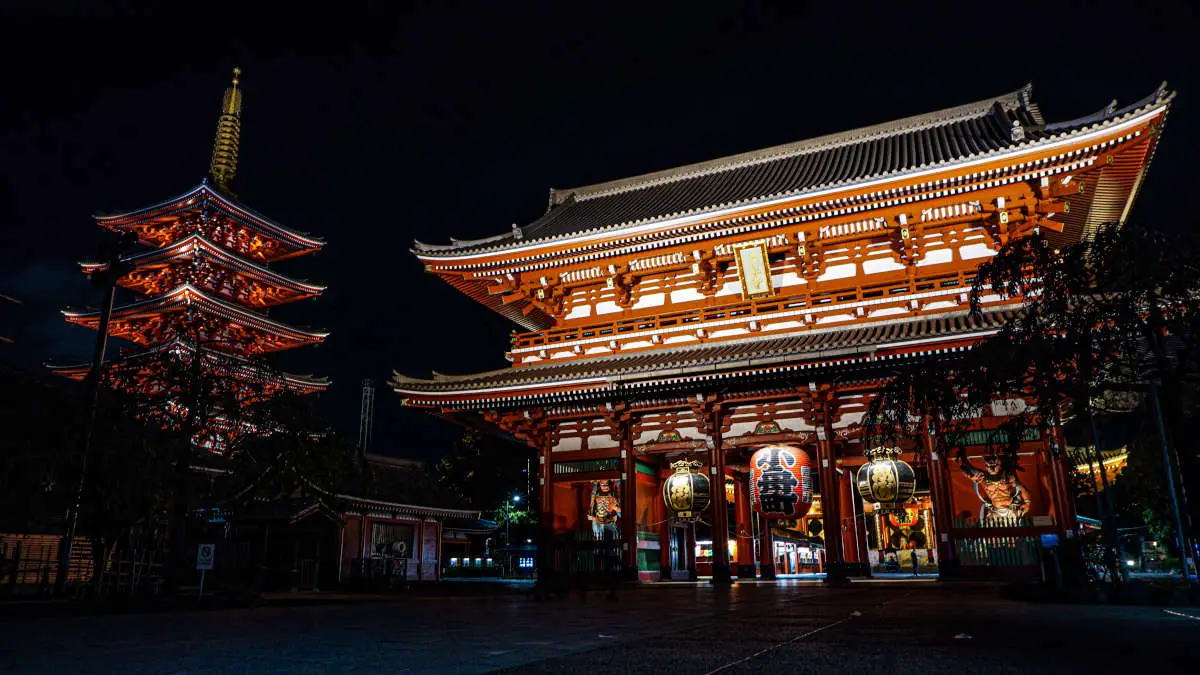Senseo Ji Tempel in Japan