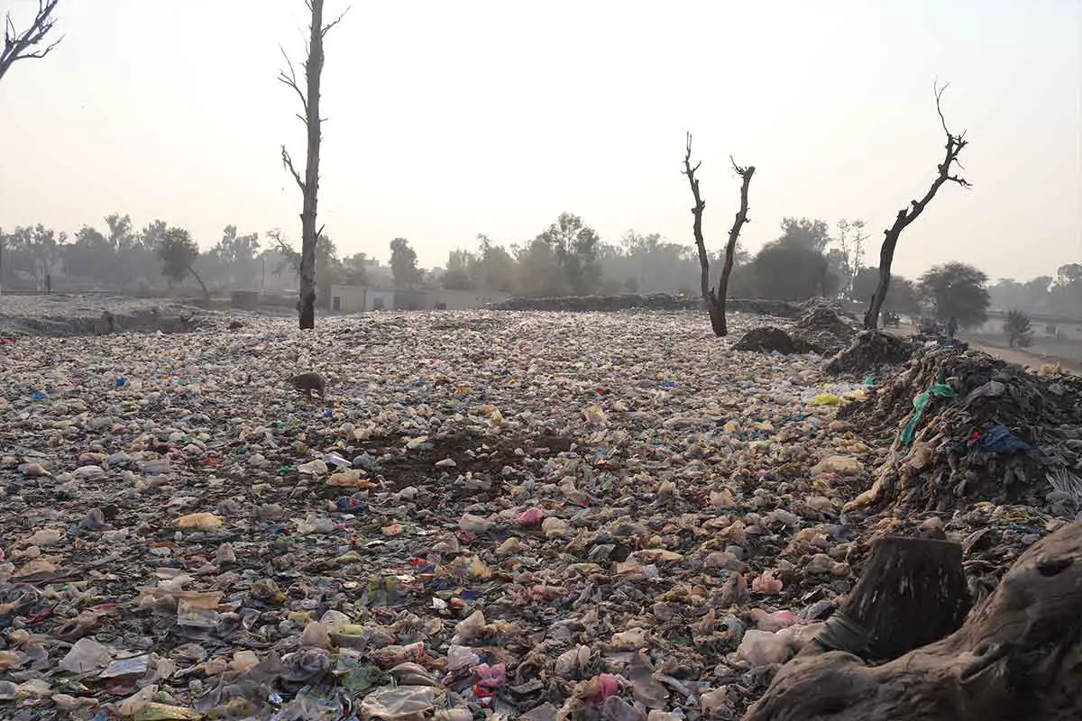 Müllkippe in Pakistan