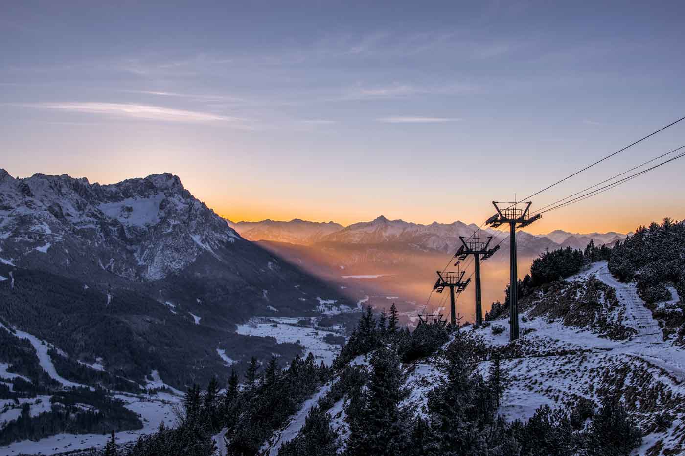 Skigebiete Deutschland Garmisch Partenkirchen