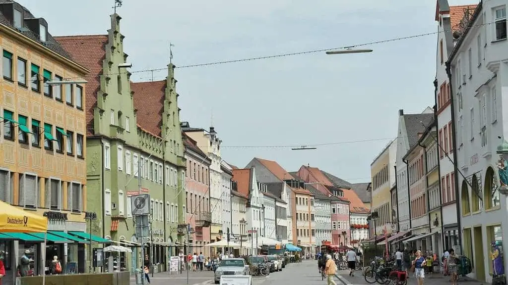 Historische Altstadt in Freising